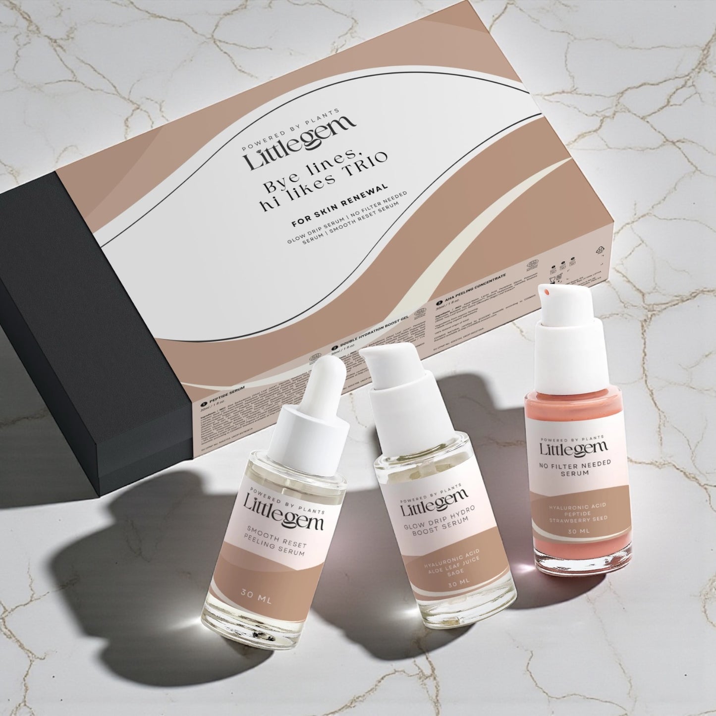 Bye line, Hi likes Trio